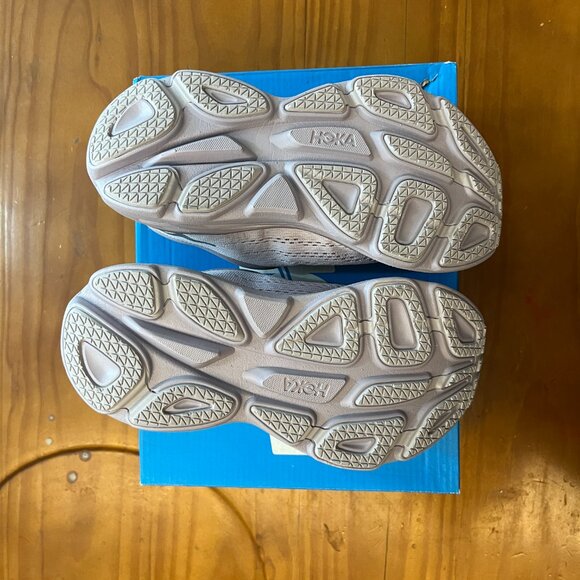 Hoka One One Women's Purple and Grey Trainers - Picture 8 of 8